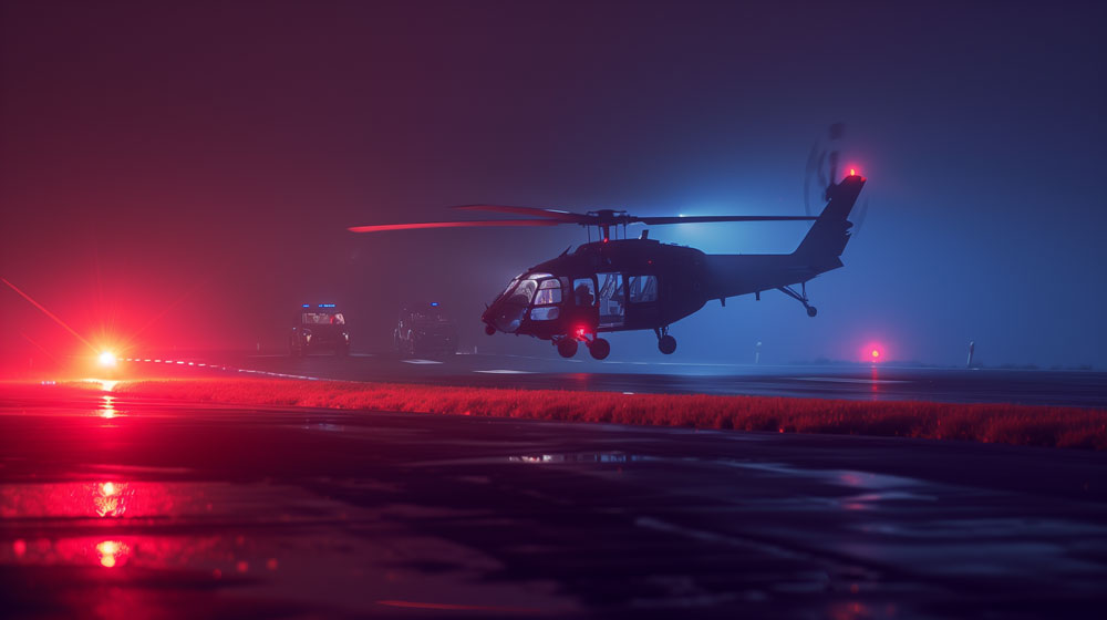 helicopter intervention securite sauvetage secourisme