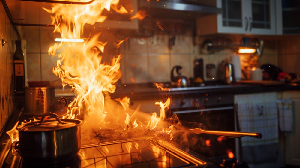 classe de feu F feux de graisses et huiles de cuisson