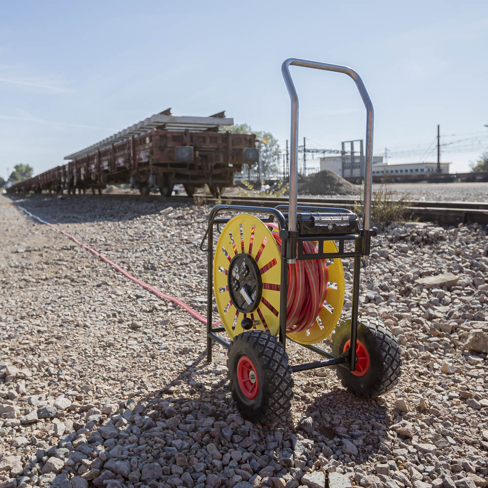 ligne de vie et de securite signalisation lumineuse chantier